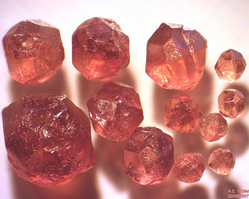 France - Finist�re - Santec - �le de Siec : Grenats