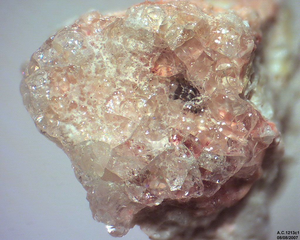 Bolivie - Somet du Volcan Licancabur � 5916 m - Grains vitrifi�s