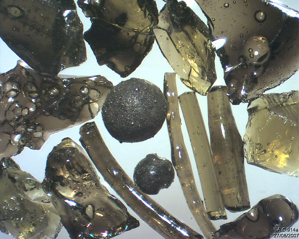 Sable volcanique - Provenance probable : Hawaii - Punaluu